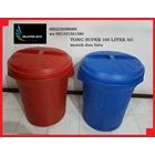 Tong Super ember Plastik 100 liter AG merah 1