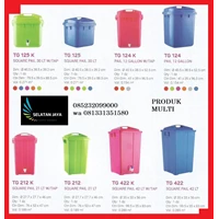 Multiplast brand 12 gallon plastic bucket TG124