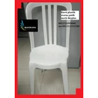 Skyplast brand white plastic chair 1
