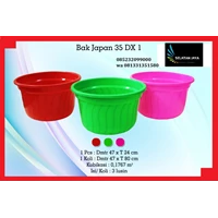 Big tub plastic bucket japan 35 DX