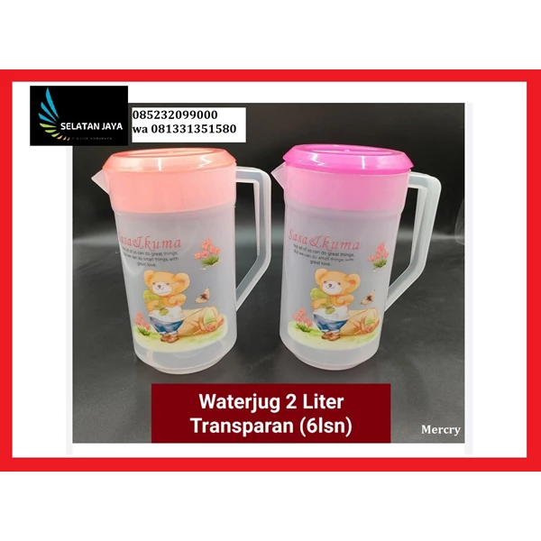 WaterJug 2 liter Mercry Produk Plastik Rumah Tangga