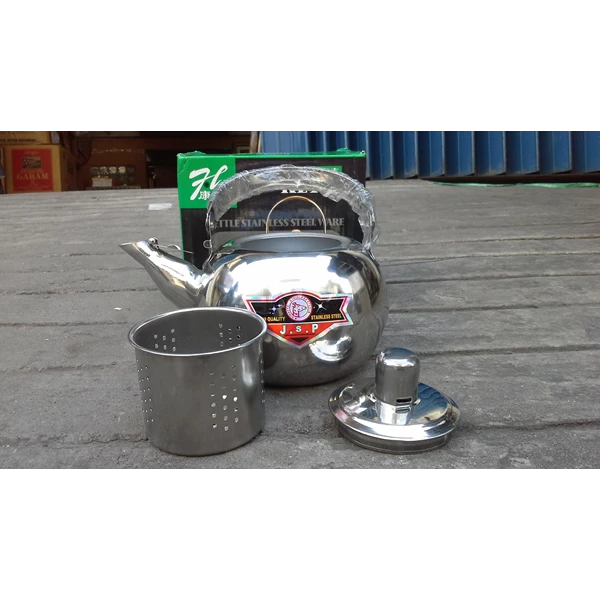 Teko kettle air bahan stainless steel ukuran 14cm 