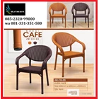 Rattan model Cafe plastic chair AR-CH-03 1