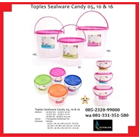 Toples plastik sealware 10 candy surabaya