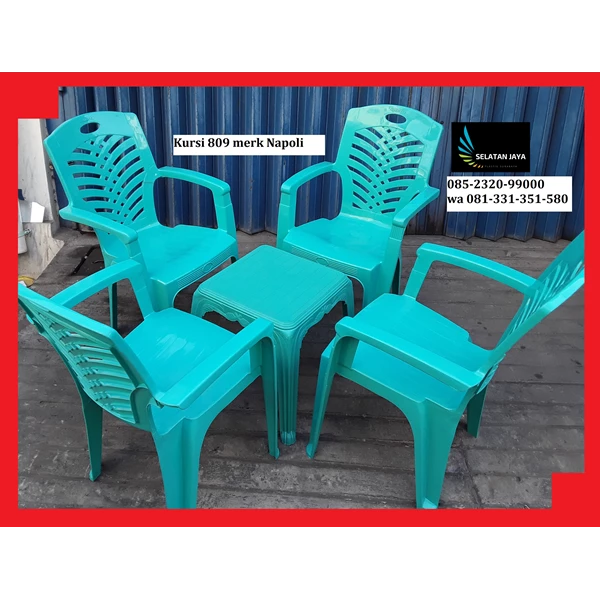 Napoli brand 809 armrest plastic chair