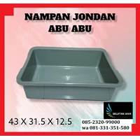 Jondan gray plastic tray in Surabaya