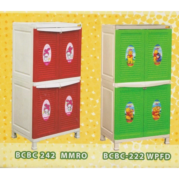 Plastic cabinet Napolly brand with 2 doors. 