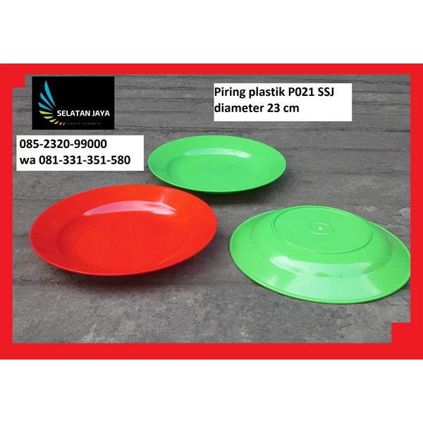 Plastic plates - Dinner plates P021 SSJ