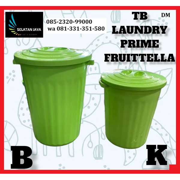 Timba ember plastik laundry prime Fruittella DM