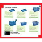 Industrial plastic baskets greenleaf crates 2231 L 1