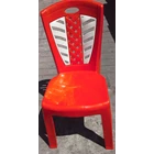 Plastic chair Napolly BTC 209 code red color combination of white 1