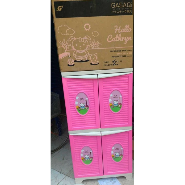 Plastic cabinets for children motifs factory brand Hello Cathryn Gasaqi