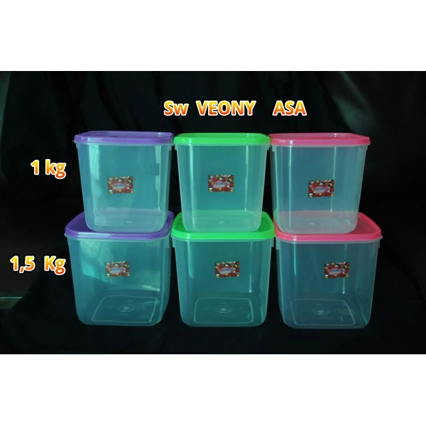 Toples Segi plastik Veony merk ASA