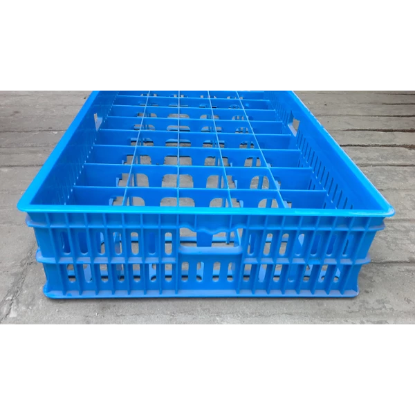 Plastic basket crates of glassware brands rabbit code 7202
