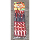 Stainless fruit knife set 1