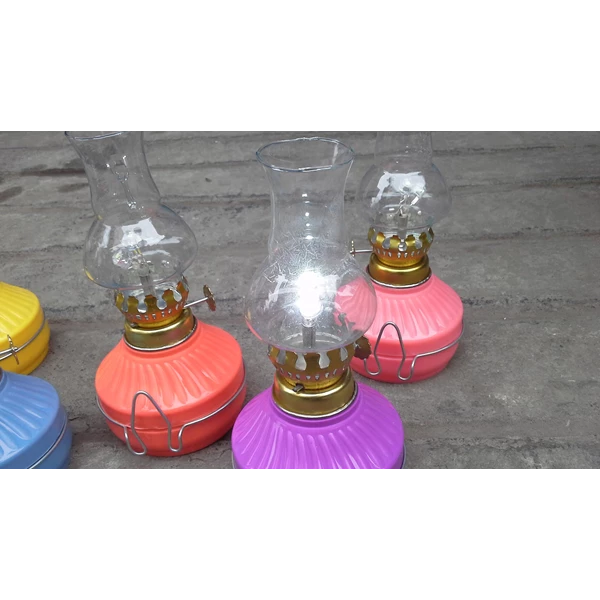 Semprong Kerosene Lamp Battery -Lampu Plastic Hongkong