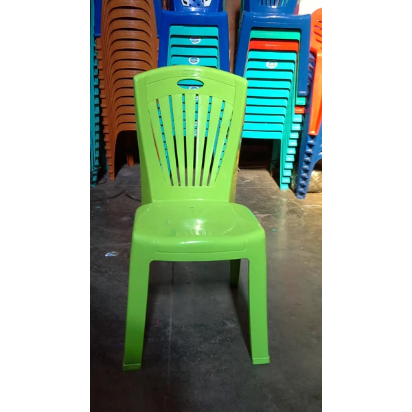 Napolly Plastic Chairs Code 212 Green Color