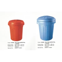 produk plasik rumah tangga tong plastik super pail 100 liter dan 150 liter merk maspion