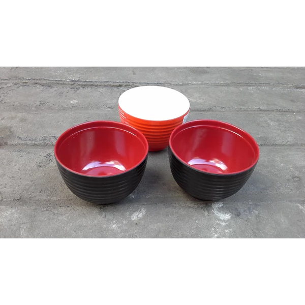 crockery Bowl Lid flat-screw melamine 6 inch 2 color code W06A8 brand of the golden dragon