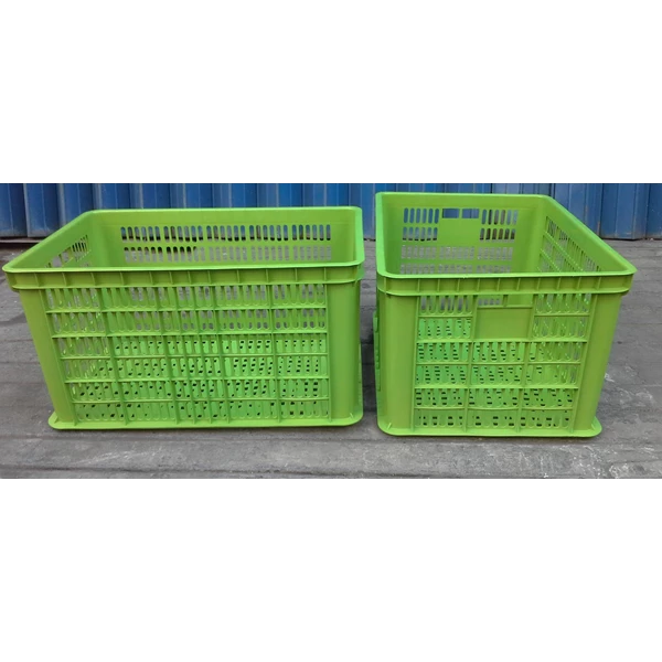 Industrial plastic crates basket cheap price brand blueshark