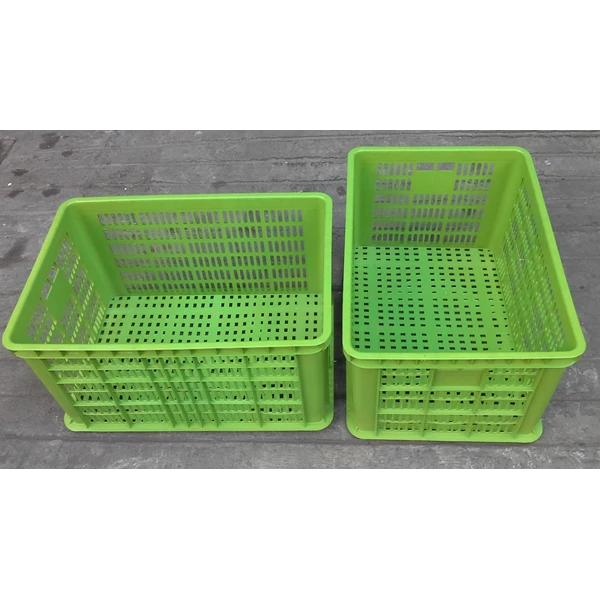 Industrial plastic crates basket cheap price brand blueshark