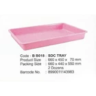 produk plastik rumah tangga Nampan segi plastik besar SDC tray merk maspion kode bb018 2
