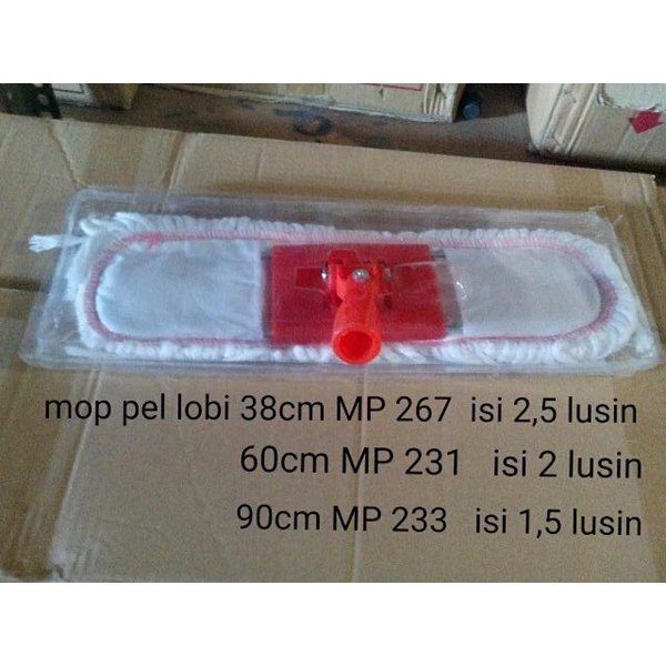 produk plastik rumah tangga Pel Mop lobi  90 cm merk Sapu Dragon