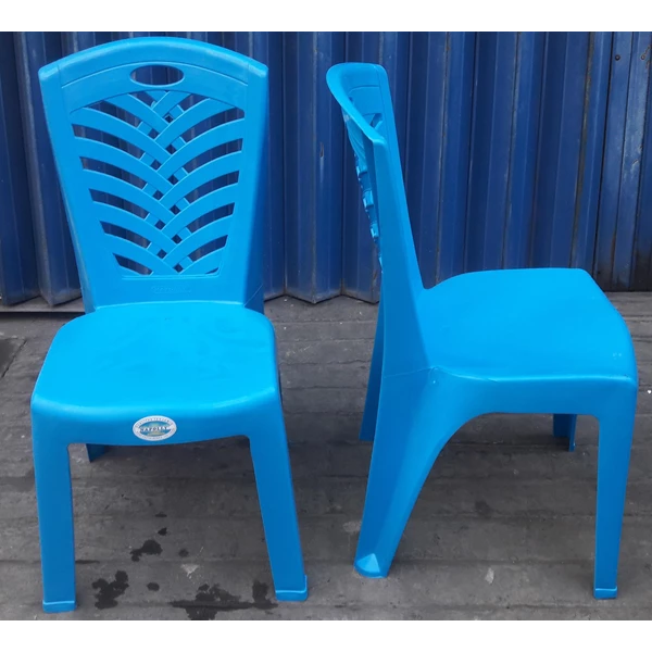 Plastic Chairs Napolly Backlight Code 209 Color Blue