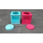 mainan model dan miniatur Kaleng kotak miniatur kaleng krupuk warna warni 2