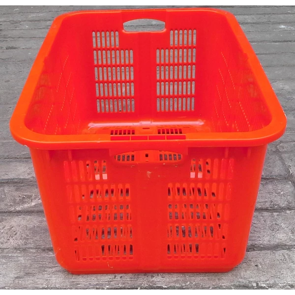 plastic basket cart plastic crates industry code a002 brand red TOP