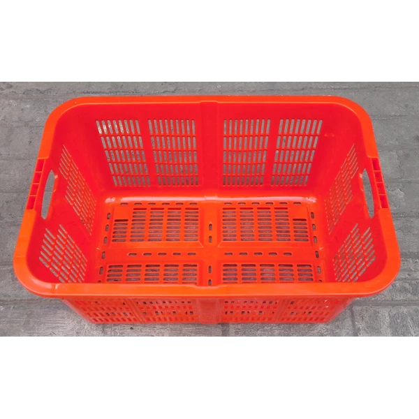plastic basket cart plastic crates industry code a002 brand red TOP