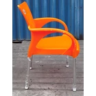 Plastic Chair Neoplas Orange Stabilo Color 5