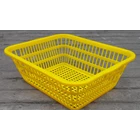 Plastic basket sort fish basket pyramid process 3