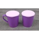 Purple Plastic cups Golden Sunkist Mok 7008 2