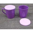 Purple Plastic cups Golden Sunkist Mok 7008 2