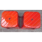 Kursi bakso plastik Apollystar warna merah tanpa sandaran 6