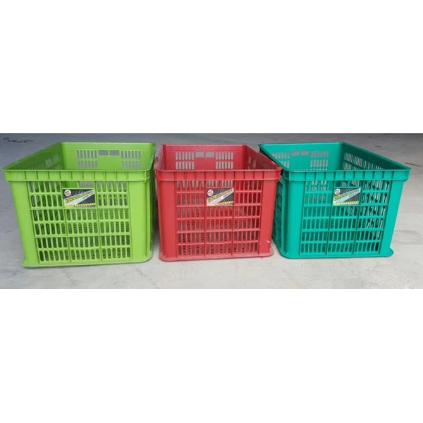Industrial plastic crates basket brand blueshark
