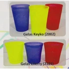 gelas plastik keyko 2002 dan tipe cherry 2101 produk lemony 2