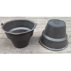 household plastic products Plastic Bucket Dipper black cast 12 jumbo brand DS  2