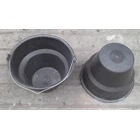 household plastic products Plastic Bucket Dipper black cast 12 jumbo brand DS  4