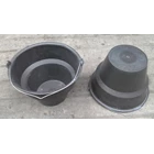 household plastic products Plastic Bucket Dipper black cast 12 jumbo brand DS  1
