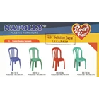 Plastic chair backrest code 101 209 thick strong brands Napolly 2