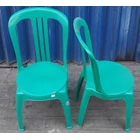 Plastic chair backrest line 3 code 101 F brand new green color napolly 2