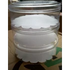 Toples plastik mika bulat 0.25 kg merk AG tempat wadah kue kering lebaran 2