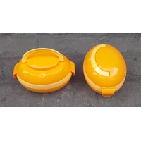 Rantang anak plastik oval orange kode RAO 9002 merk golden sunkist