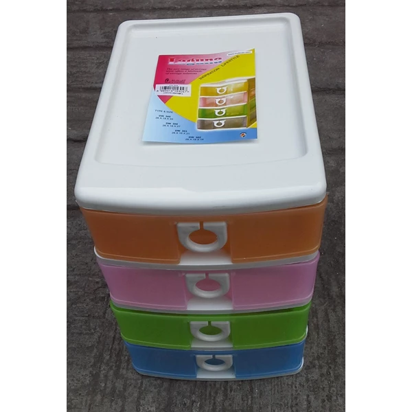 Small plastic stacking drawer 4 laguna type multi  product