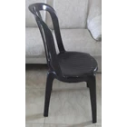Plastic chair for rents wedding ceremony meeting Sky plast black color 4
