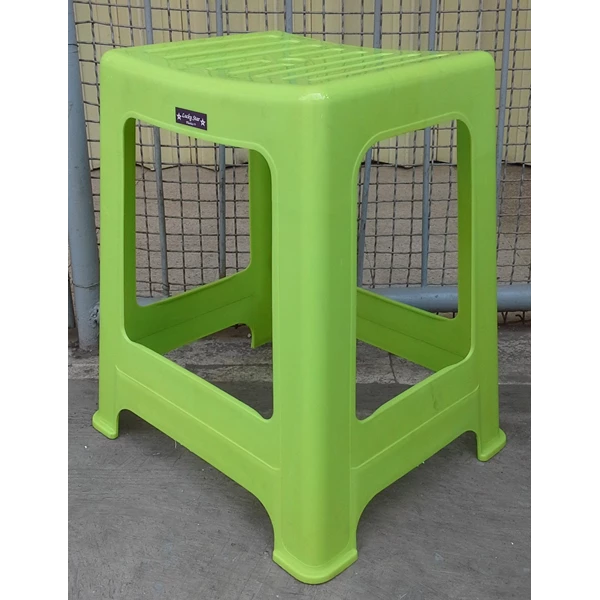 Strong Plastic Stool Thick UNIQUE and ergonomic code 293 Lucky Star product