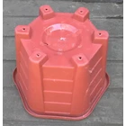 Plastic pot no hexel red brick no. 30 Brand Eko Plast 4