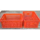 Multi-functional plastic basket JL red industry 62 x 42 x height 25 cm 1